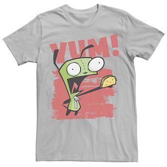Men's Invader Zim Gir Yum! Paint Smear Tee