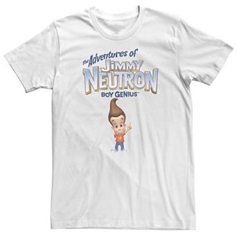 Men's Jimmy Neutron Title Logo Tee