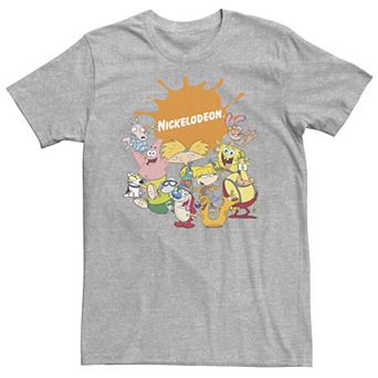 Men's Nickelodeon Character Collage Tee