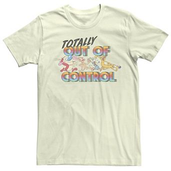 Men's Nick Character Chase Faded Logo Tee
