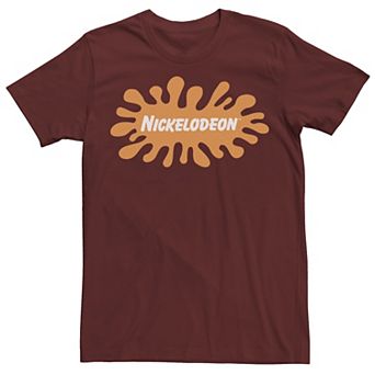 Men's Nickelodeon Orange Splat Logo Tee