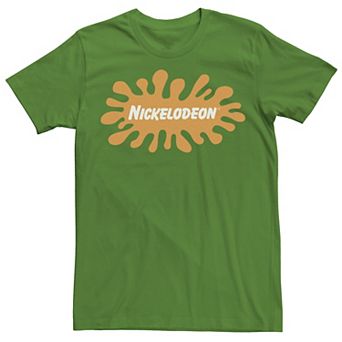 Men's Nickelodeon Orange Splat Logo Tee