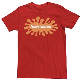 Men's Nickelodeon Orange Splat Logo Tee