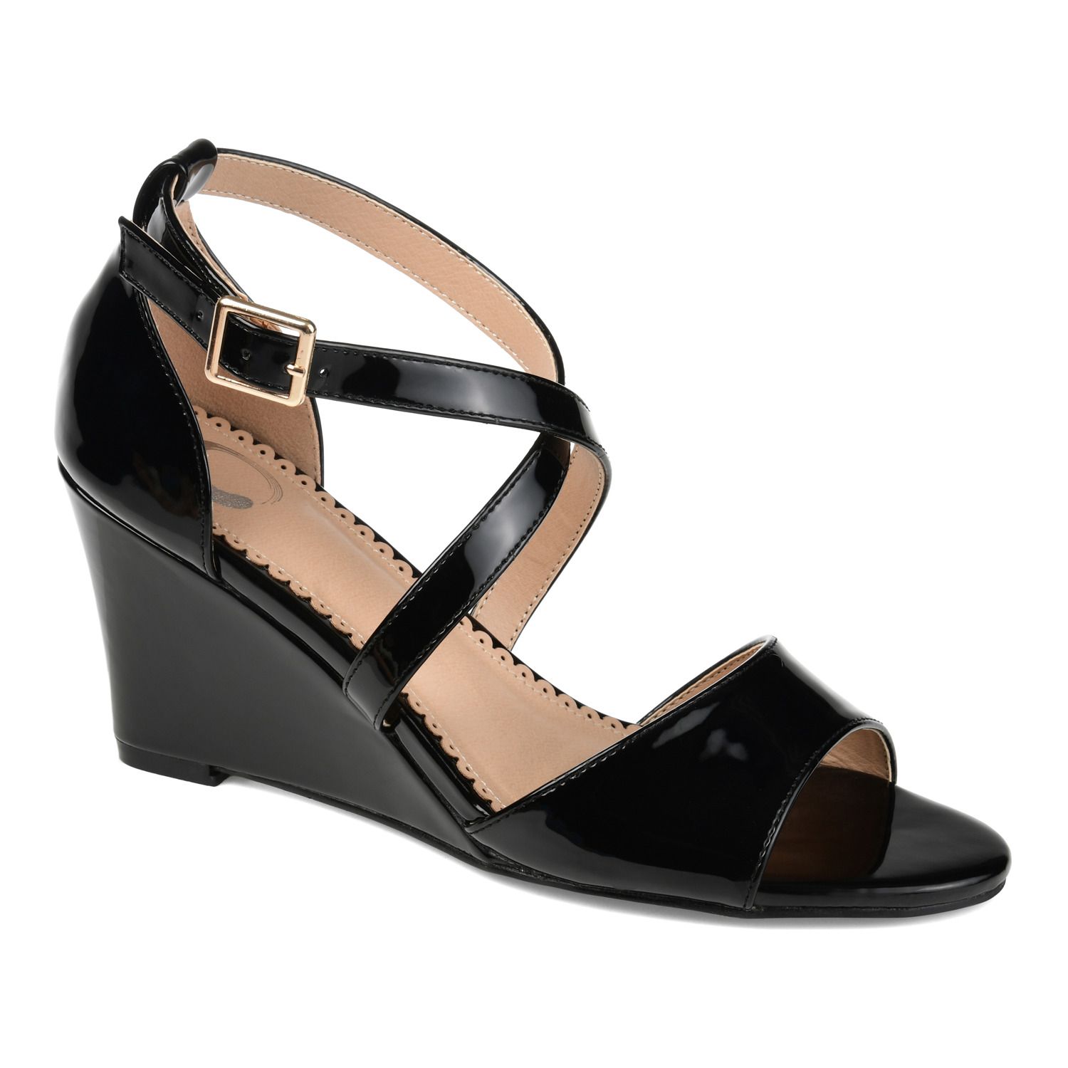 journee collection seely wedge pump