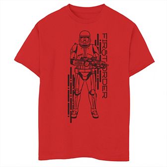 Boys 8-20 Star Wars First Order Tech Trooper Tee
