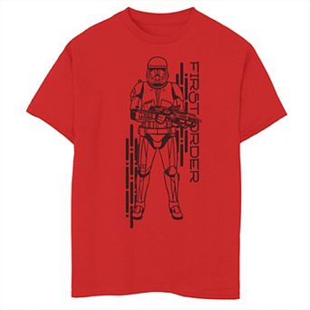 Boys 8-20 Star Wars First Order Tech Trooper Tee
