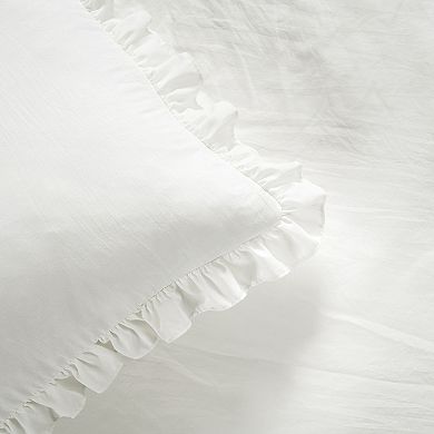 Lush Decor Allison Ruffle Skirt Bedspread and Sham Set