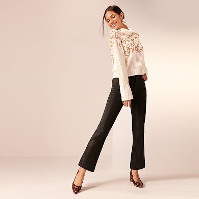 Women's Nine West Rib Turtleneck Sweater