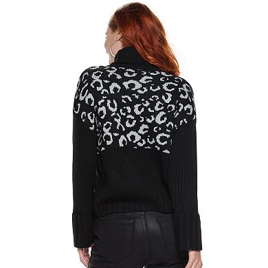 Women's Nine West Rib Turtleneck Sweater