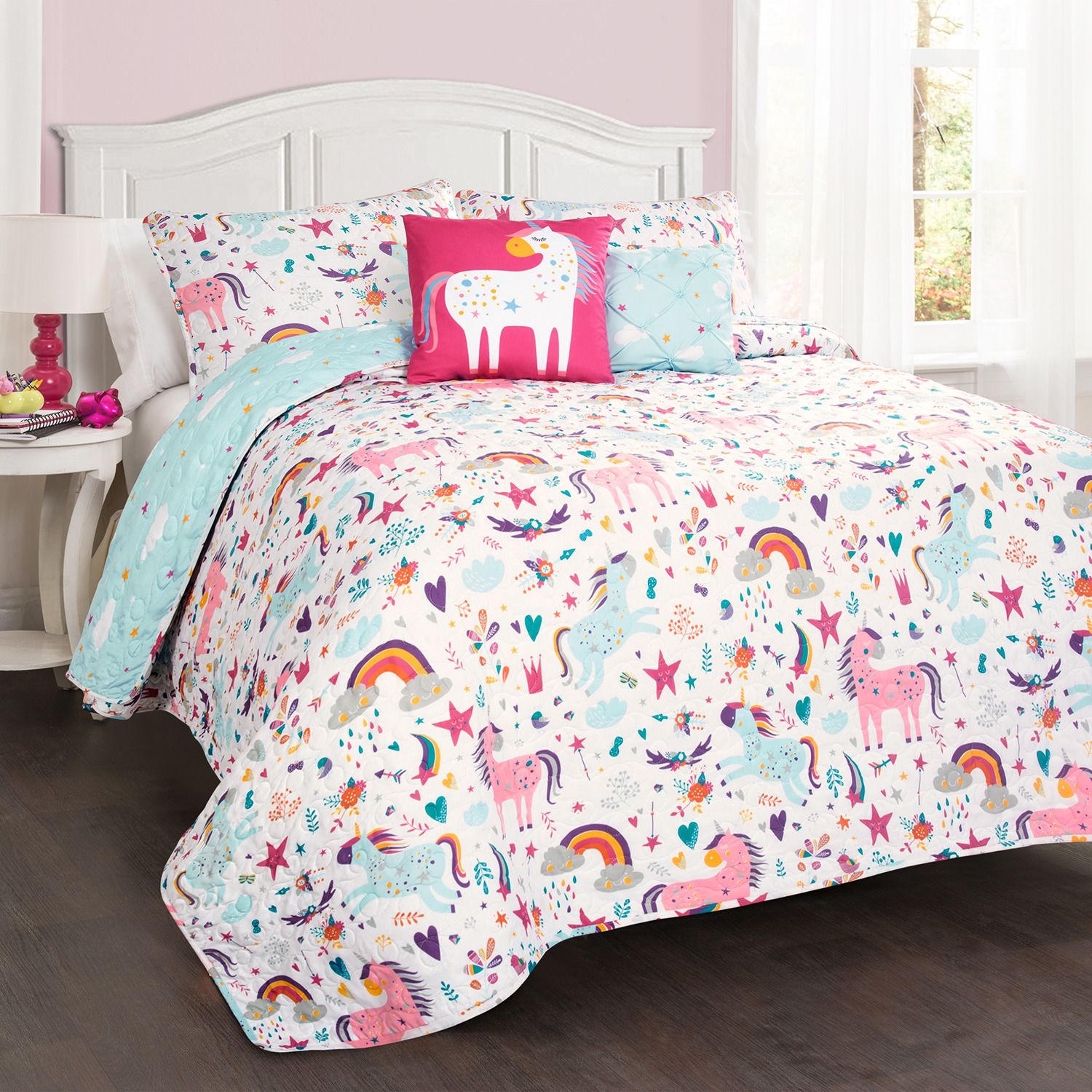 twin size unicorn sheets