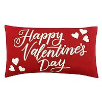 Celebrate Valentine's Day Together Happy Valentine's Day Throw Pillow