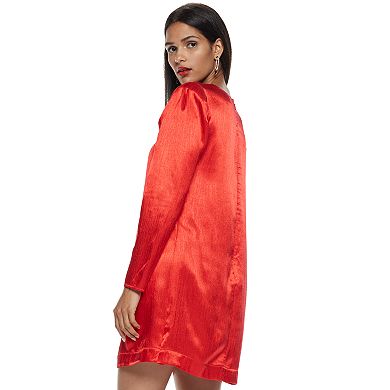 Women's Nine West Puff Sleeve Shift Dress