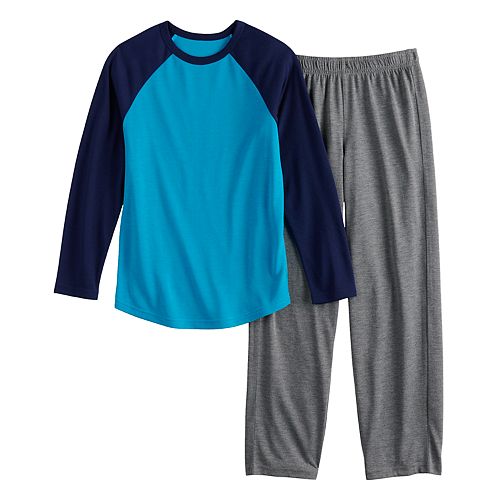Boys 420 & Husky Urban Pipeline™ Raglan Top & Bottoms Pajama Set