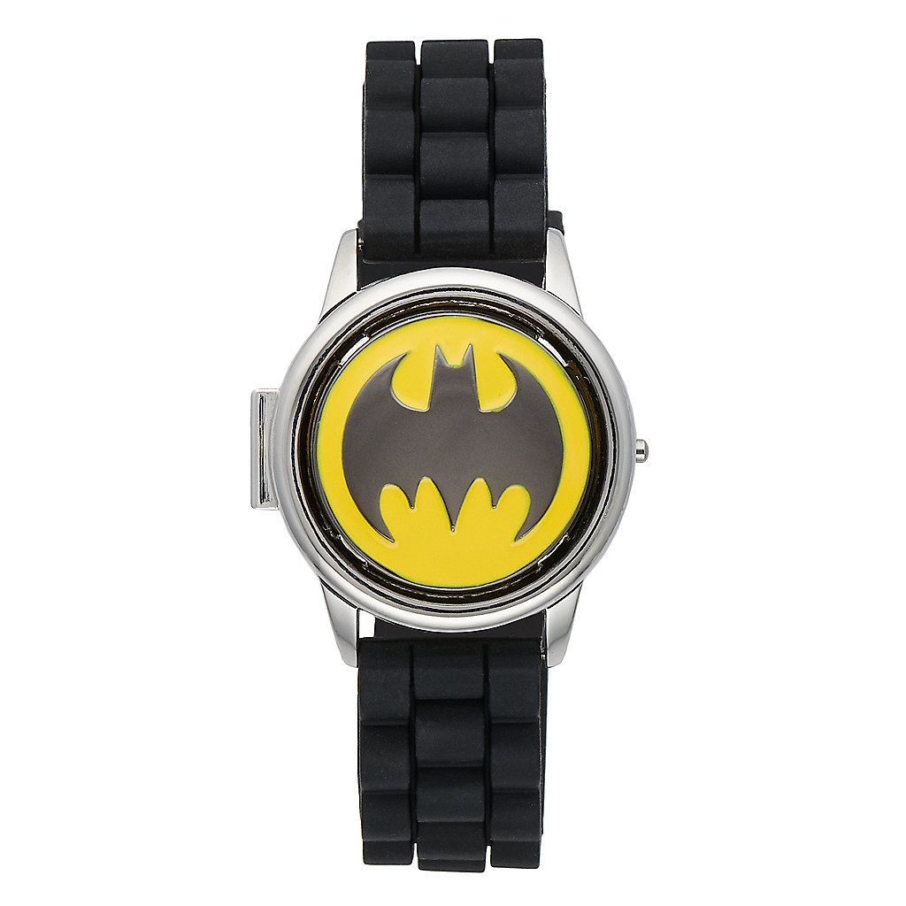 DC Comics Batman Logo Spinning Flip Top Digital Watch | Kohls
