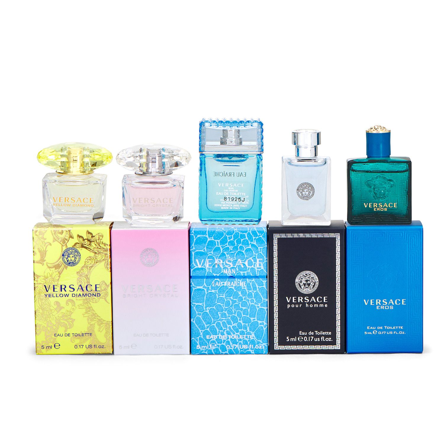 versace perfume gift set mini
