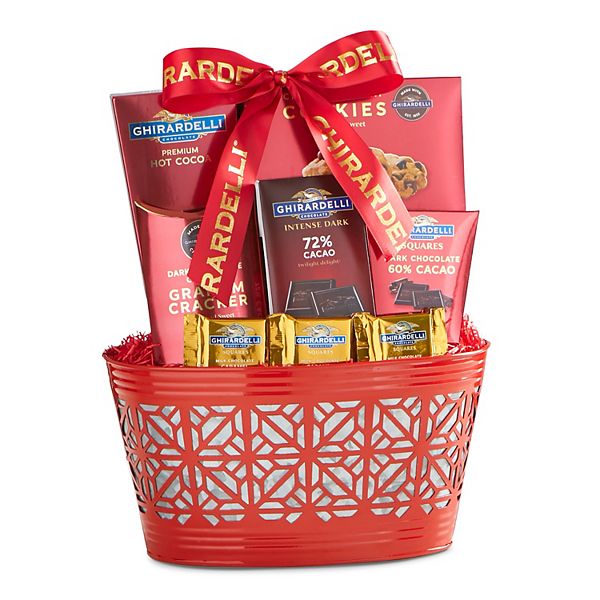 Ghirardelli Gift Basket Blue Amazon Com Wine Country Gift Baskets