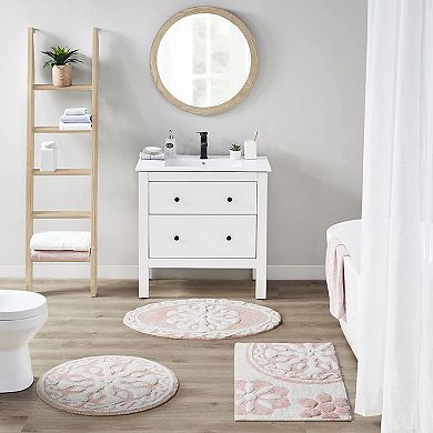 Madison Park Marrakesh Medallion Cotton Tufted Rug