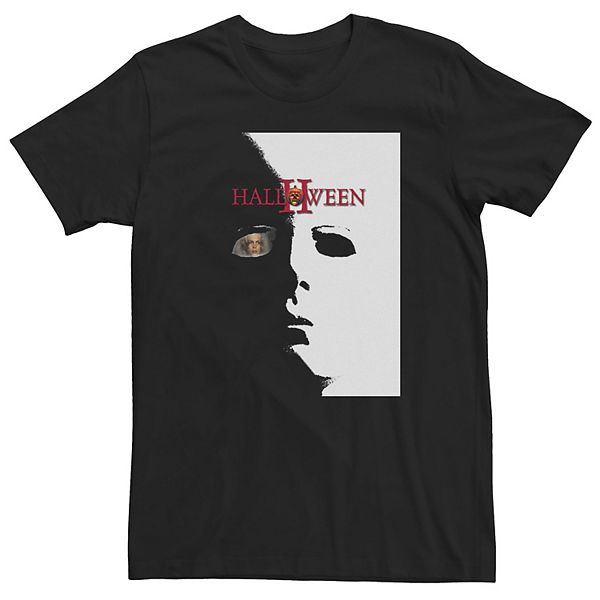 Men's Halloween 2 Split Michael Myers Split Movie Poster Tee