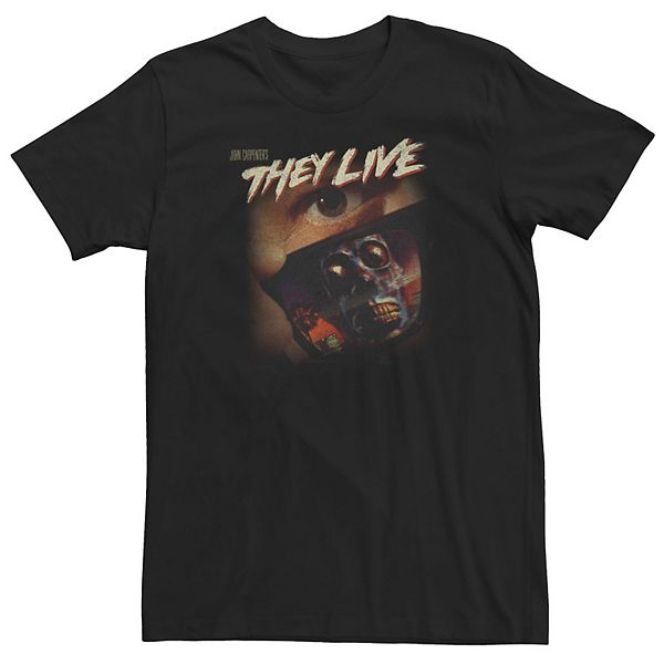 Men's They Live Skeleton Reflection Sunglasses Tee