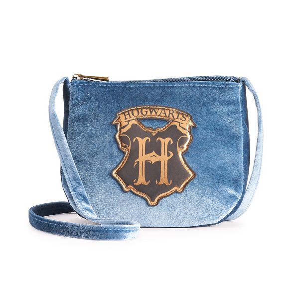 Harry Potter Crest Velvet Crossbody Bag
