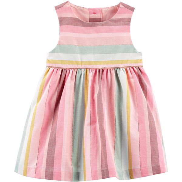 Baby Girl OshKosh B'gosh® Sleeveless Striped Dress