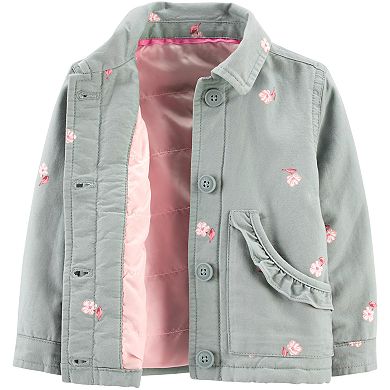 Baby Girl OshKosh B'gosh® Floral Twill Jacket