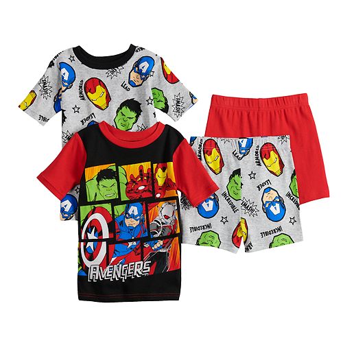 Boys 410 Marvel's Avengers Avenging 4Piece Pajama Set