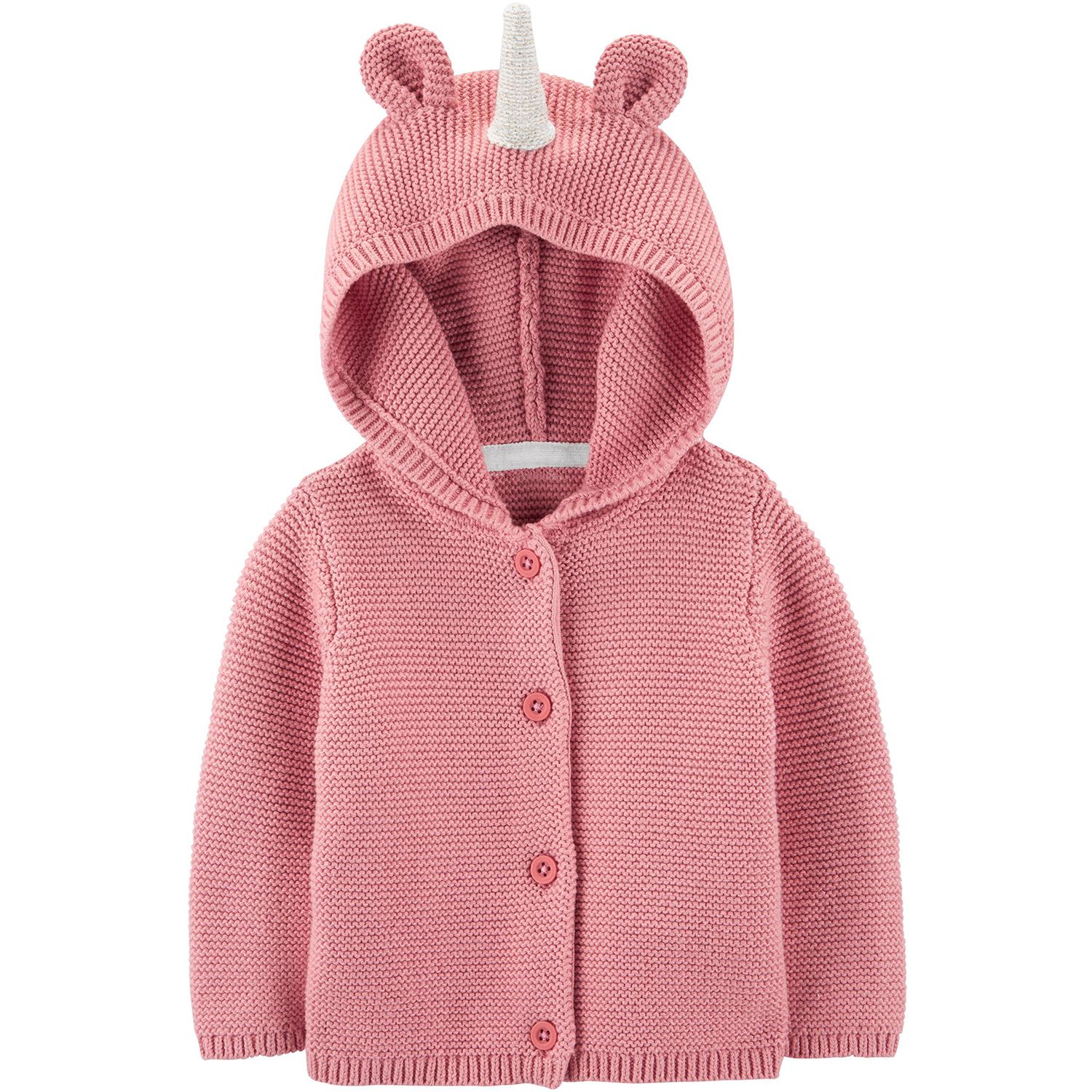 baby girl hooded cardigan