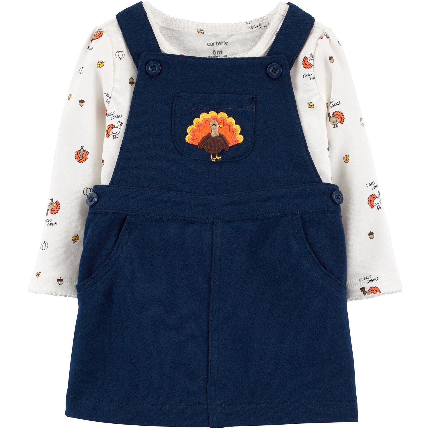 2-Piece Thanksgiving Bodysuit \u0026 Jumper Set