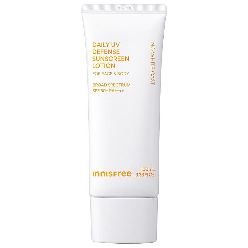 innisfree Daily UV Defense Invisible Korean Sunscreen Lotion Broad Spectrum SPF 50+ PA++++,