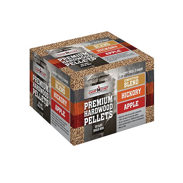 Camp Chef Premium Hardwood Pellets Variety Box