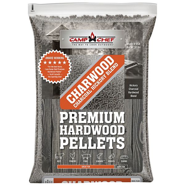 Charwood Charcoal Hickory Pellet Blend