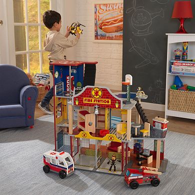 KidKraft Deluxe Fire Rescue Play Set