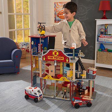 KidKraft Deluxe Fire Rescue Play Set