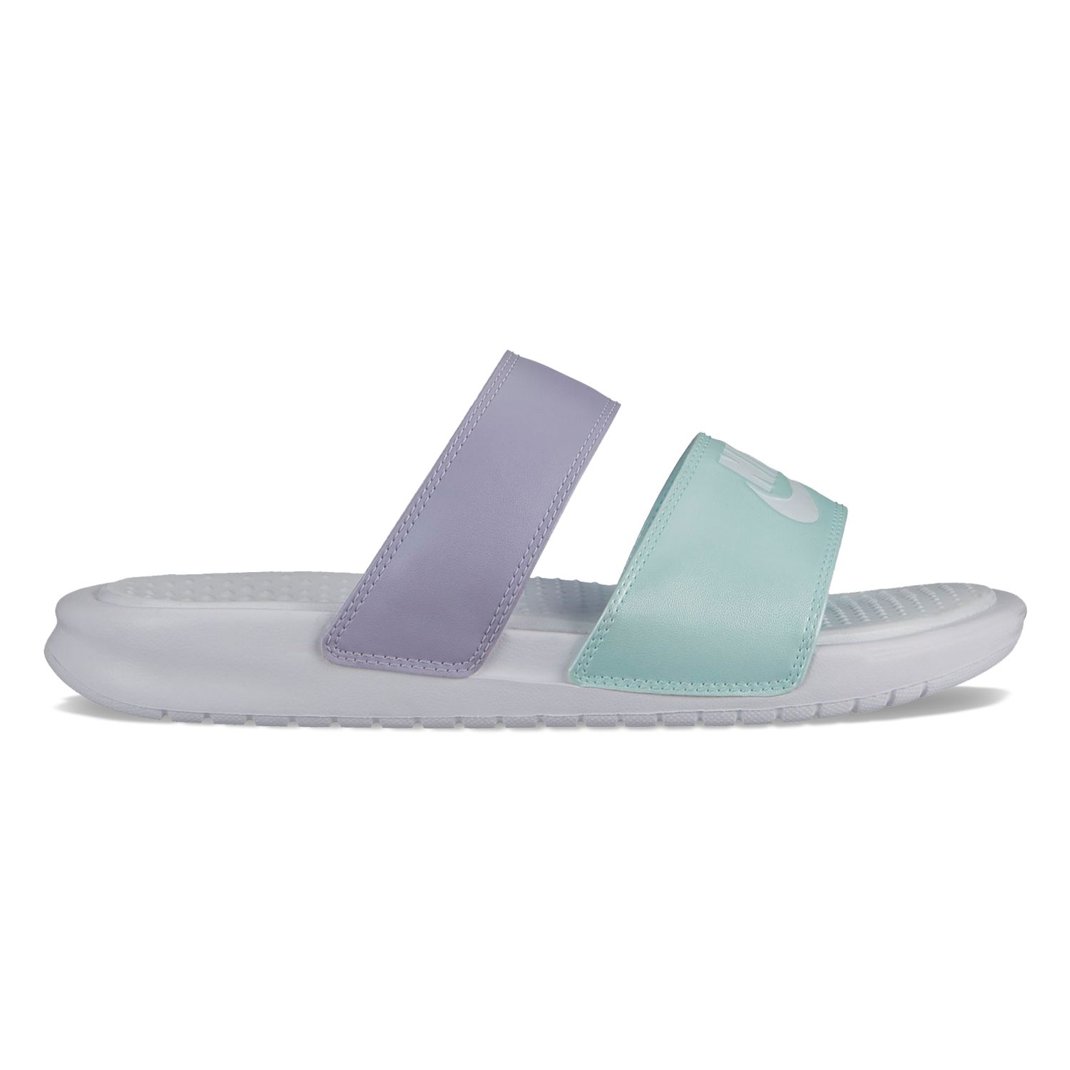 nike benassi duo ultra slide purple