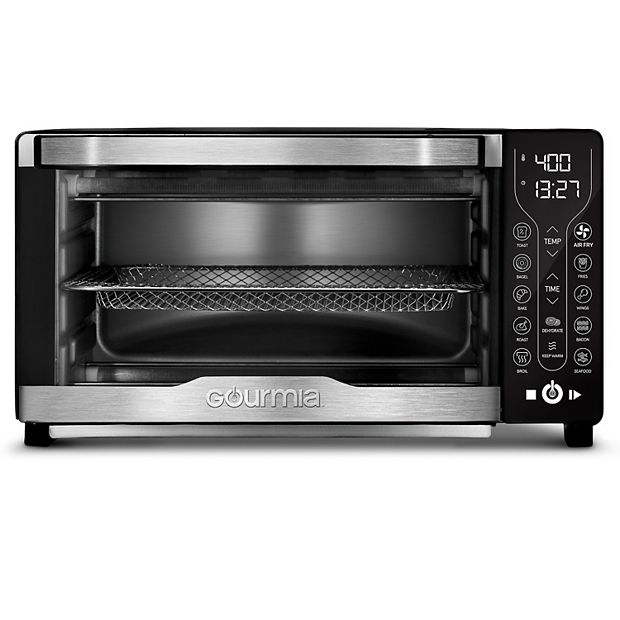 Gourmia Digital Stainless Steel Toaster Oven Air Fryer - Stainless