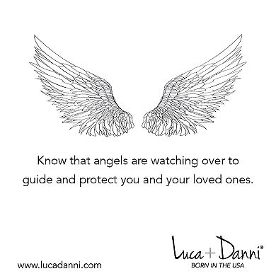 Luca + Danni Angel Wing Bangle Bracelet