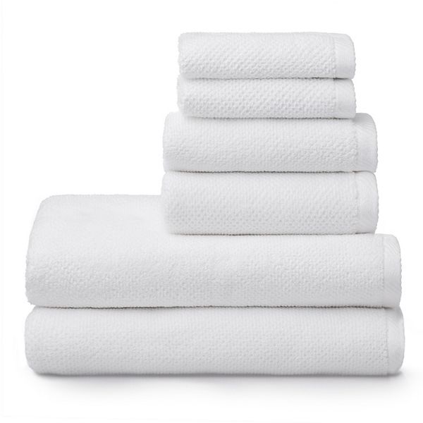 welhome lint free bath towels set