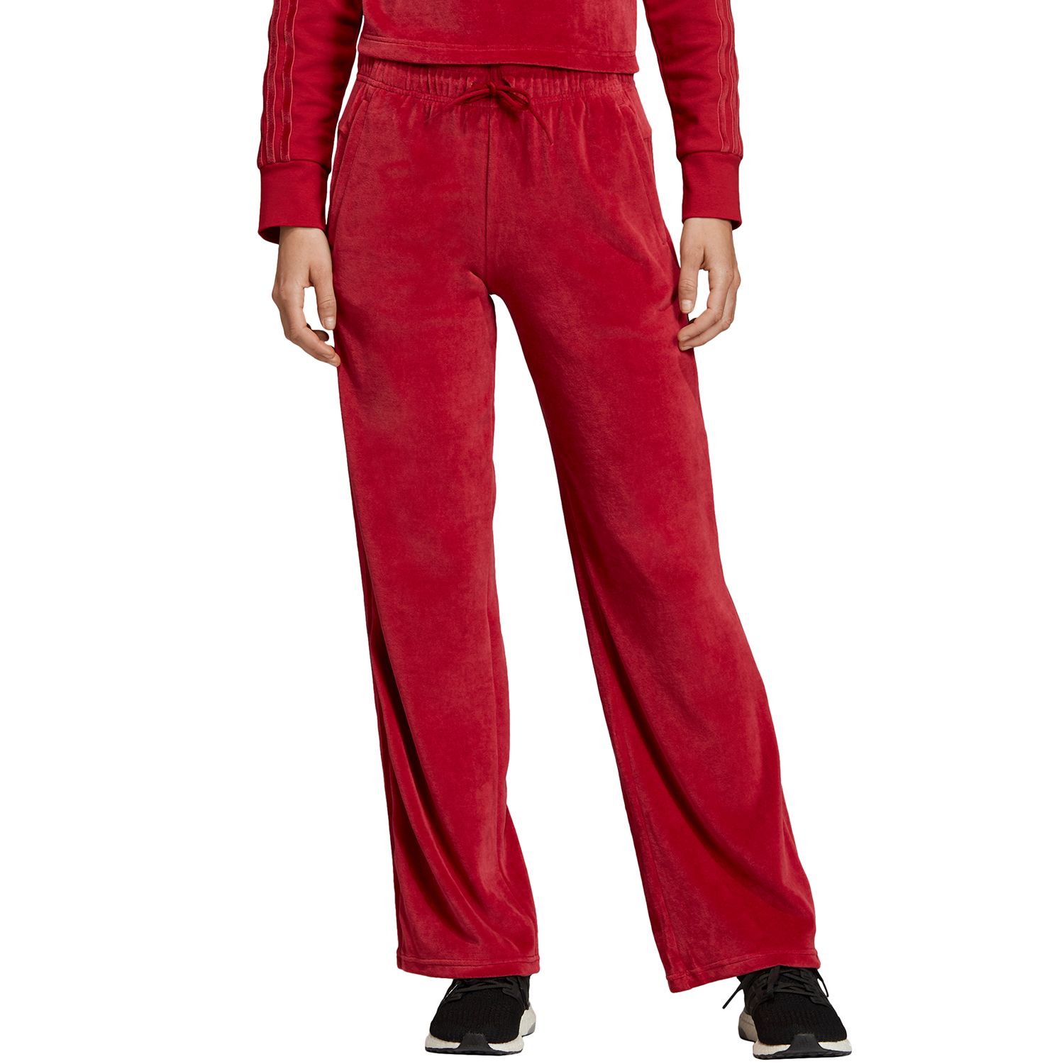 adidas velour pants women's