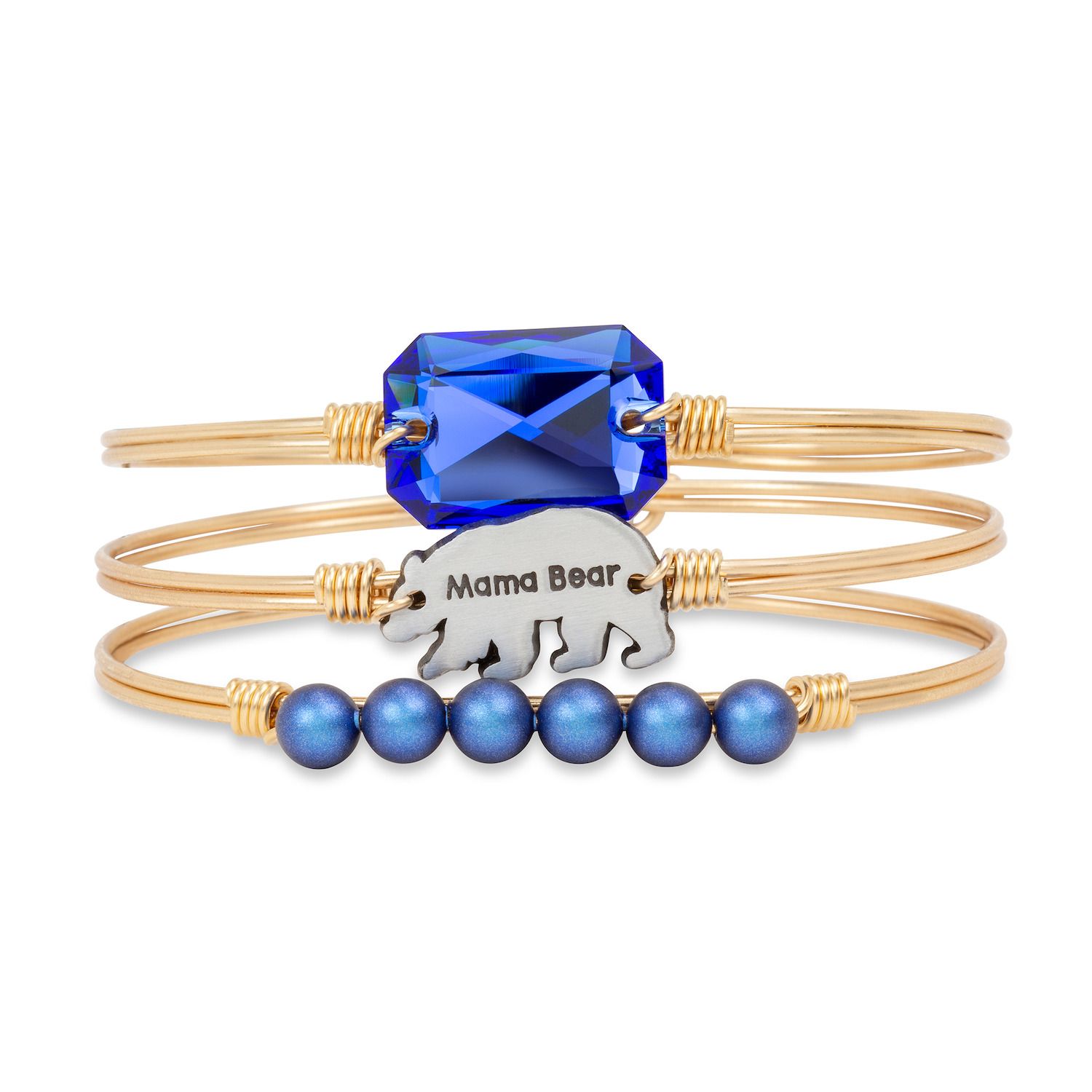 mama bear bracelet set