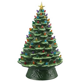 Mr Christmas Nostalgic Ceramic Christmas Tree Table Decor