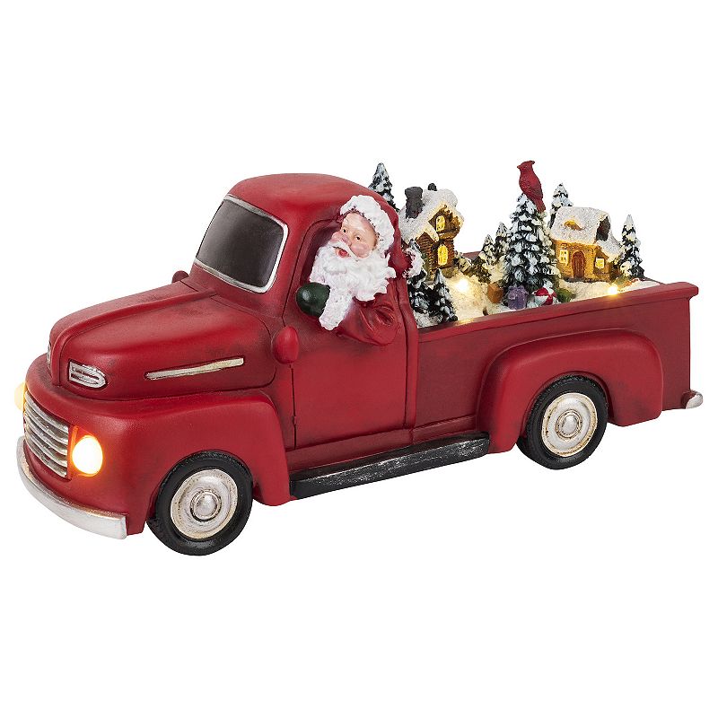 Mr Christmas Animated Red Truck Table Decor