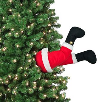 Mr Christmas Animated Kickers Santa Christmas Tree Decor