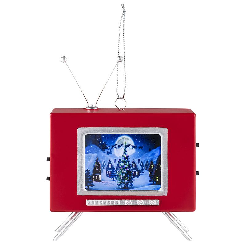 UPC 051053481612 product image for Mr Christmas LCD Vintage TV Ornament | upcitemdb.com