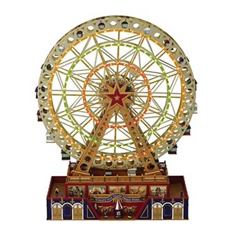 Mr Christmas World Fair Grand Ferris Wheel Table Decor