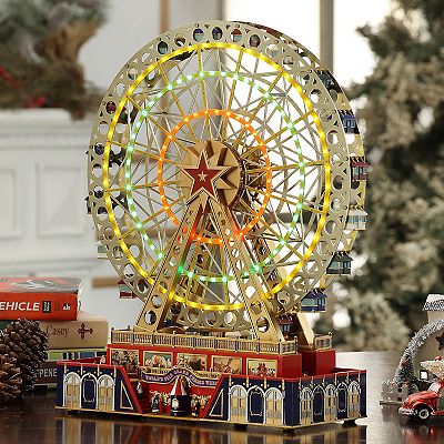 激レア! FAO SAHWARZ 機関車 セット クリスマス 巨大 高級 Mr Christmas World Fair Grand Ferris Wheel Table Decor