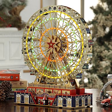Mr Christmas World Fair Grand Ferris Wheel Table Decor