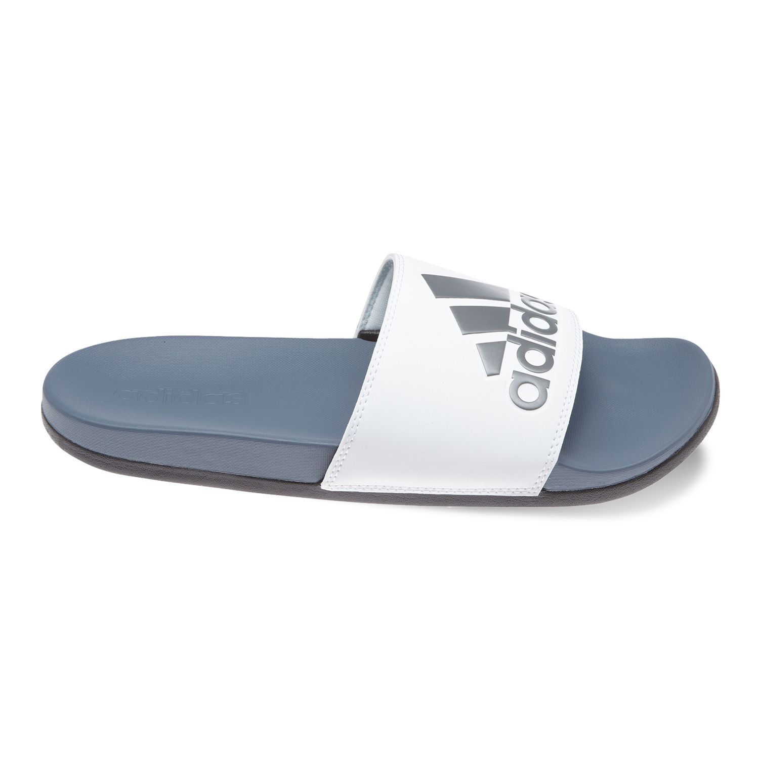 adidas men's adilette cloudfoam plus slides