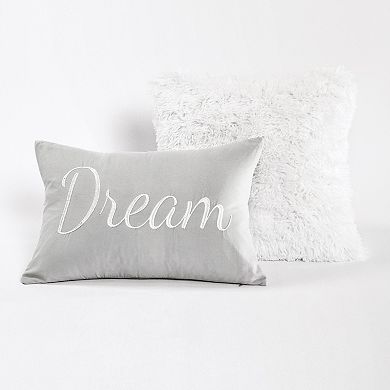 Lush Decor Ravello Pintuck Caroline Geo 7-Piece Comforter Set