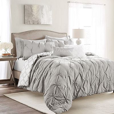 Lush Decor Ravello Pintuck authentic Comforter Set